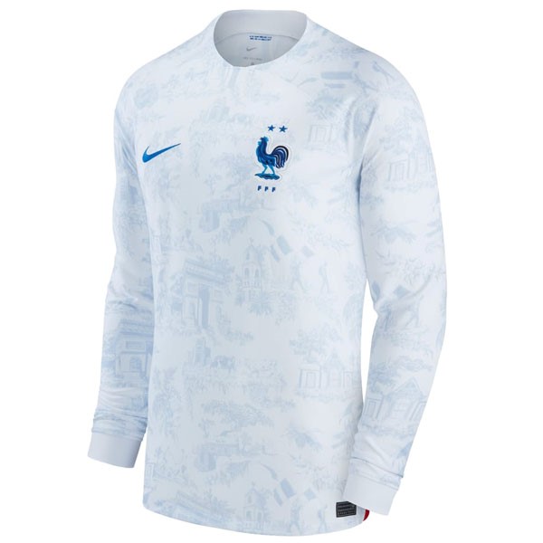 Tailandia Camiseta Francia 2ª ML 2022 2023